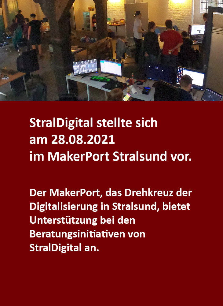 StralDigital im MakerPort Stralsund